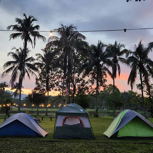 Camping Tent - Treasure@Taman Herba Gopeng (2 Adults 2 Kids)