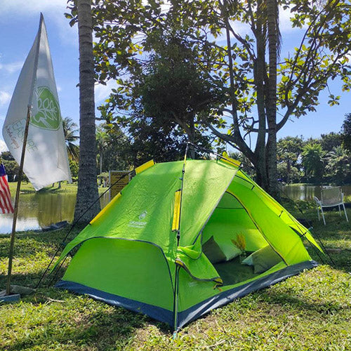 Camping Tent - Treasure@Taman Herba Gopeng (2 Adults 2 Kids)