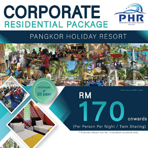 Corporate Residential Package - Pangkor Holiday Resort (Min 20 Pax)