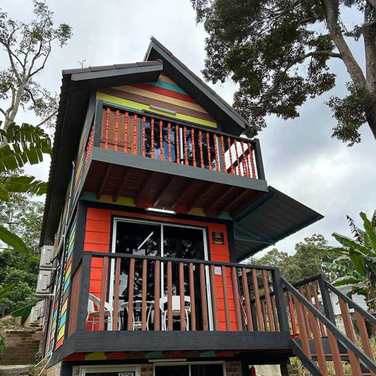 Chalet Madu Kaca (Upper Unit) - Resort D'Rumah Bonda Riverview Kuala Kangsar