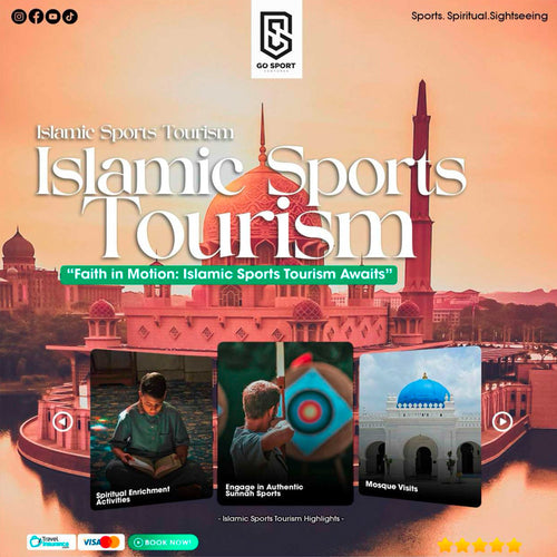 6D5N Sunnah Sports Experience - Islamic Sports Tourism - Go Sport Ventures (Min 6 pax)