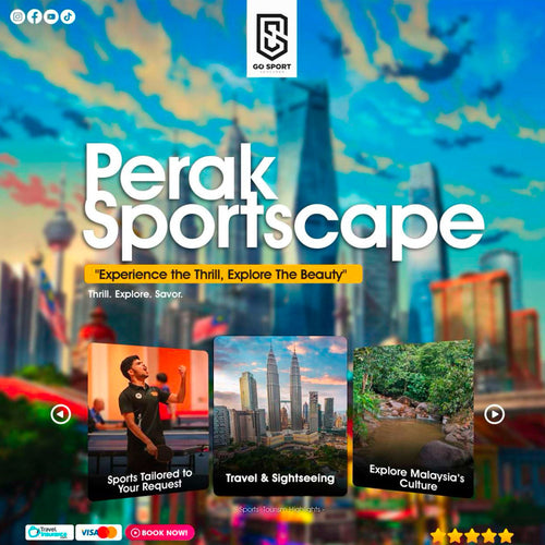 5D4N Any Sports, Perak Sportscape - Go Sport Ventures (Min 6 pax)
