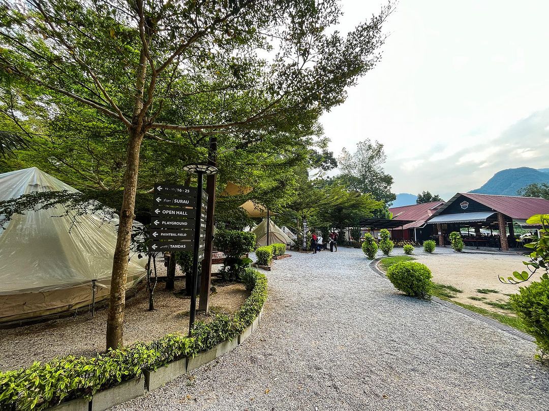 Quad Tent Bed & Breakfast - Gopeng Glamping Park (4 Pax WEEKDAYS ONLY)