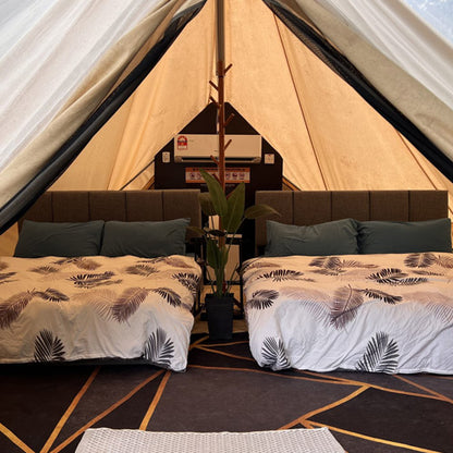 Quad Tent Bed & Breakfast - Gopeng Glamping Park (4 Pax WEEKDAYS ONLY)