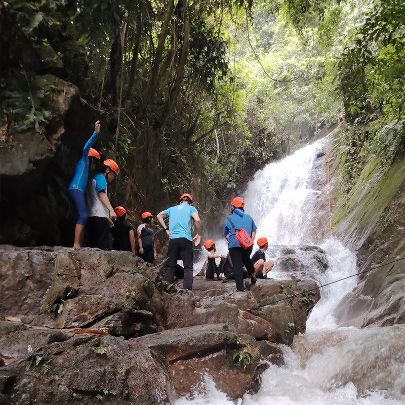 Waterfall Abseiling Ulu Geruntum (Min 10 pax) - Ventrex Outdoor & Recreation