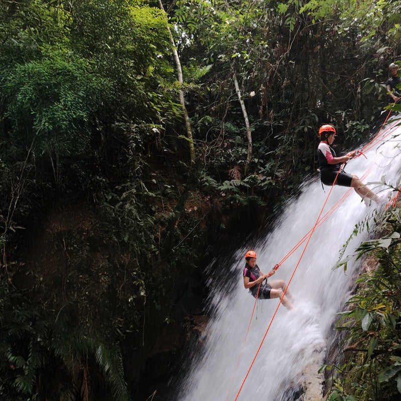 Waterfall Abseiling Ulu Geruntum (Min 10 pax) - Ventrex Outdoor & Recreation